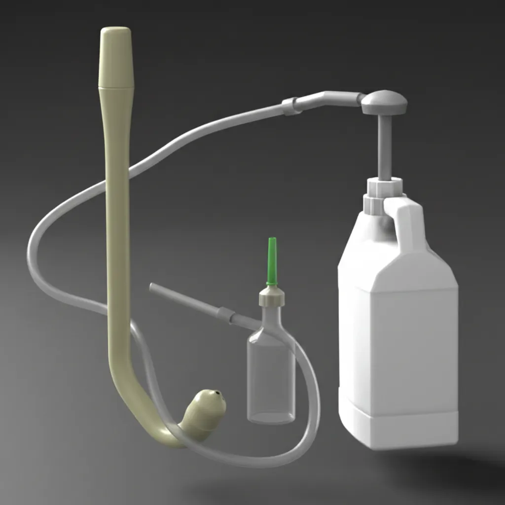 EZ Enema Rounded Deluxe Kit